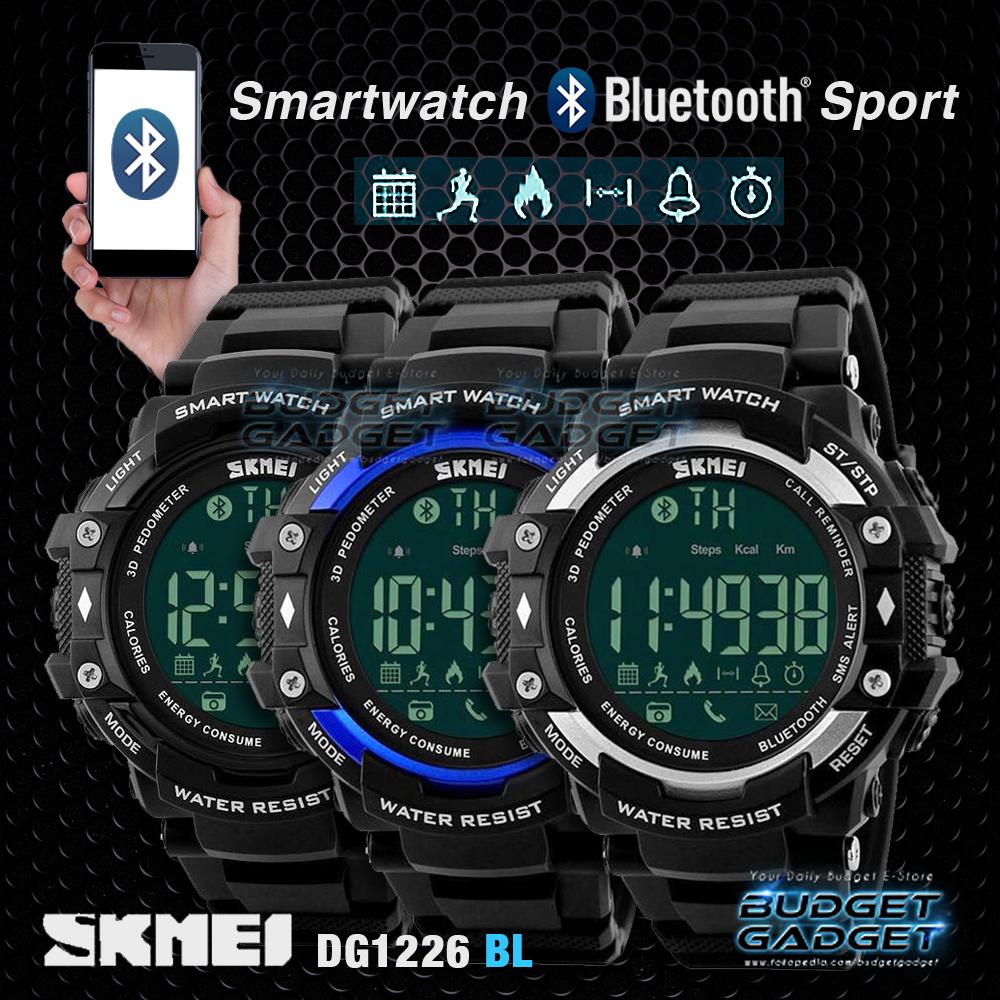 Jam Tangan Smartwatch Sport Tracker SKMEI DG1226 BL
